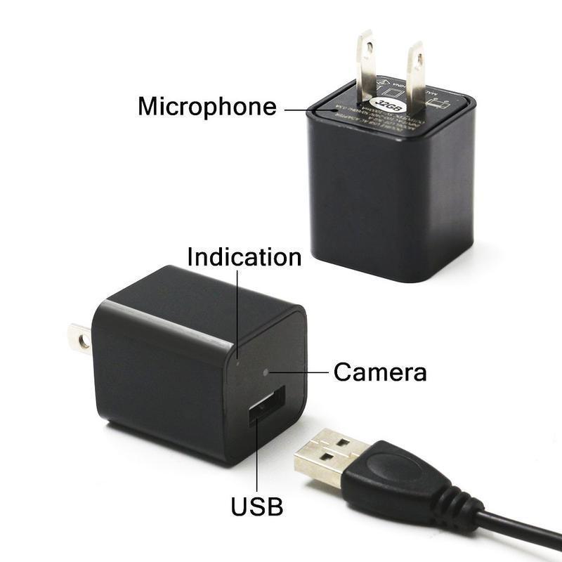 1080P WIFI Mini Charger USB Camera