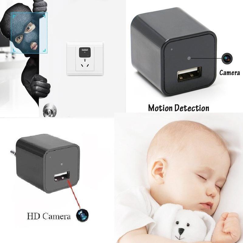 1080P WIFI Mini Charger USB Camera