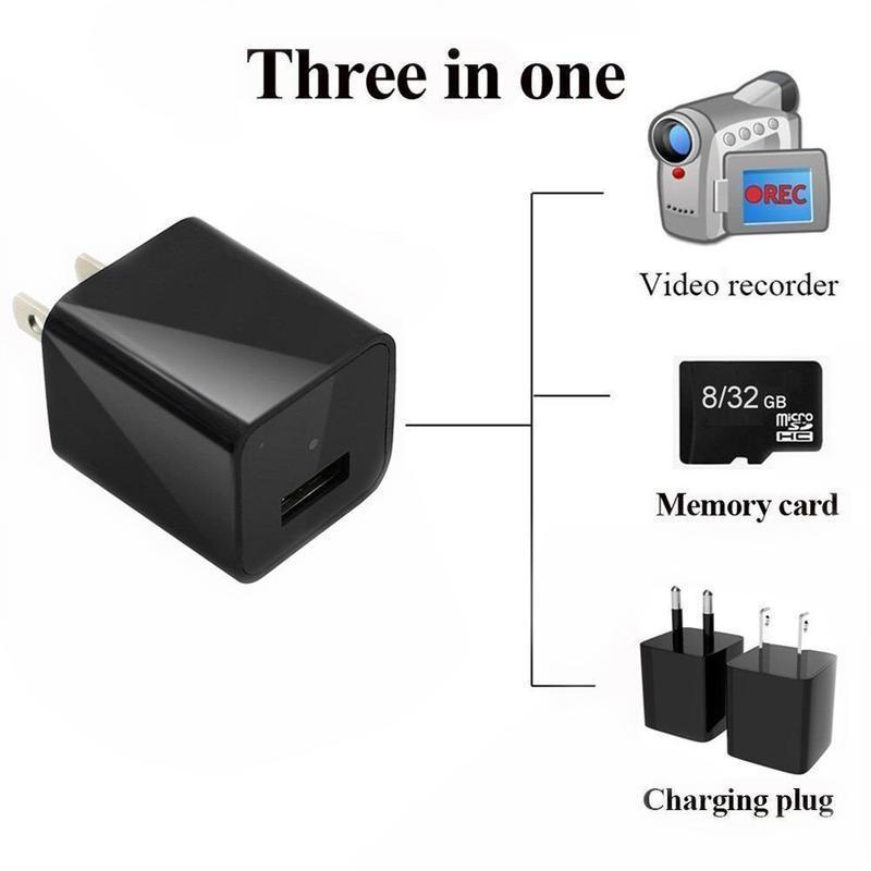 1080P WIFI Mini Charger USB Camera